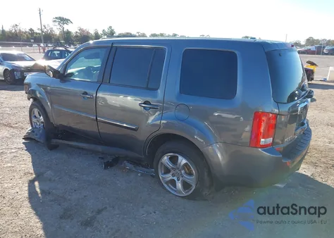 2013 Honda Pilot Ex-L from USA, damaged, VIN 5FNYF3H63DB002120